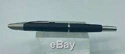 1974 Matte Black Capless PILOT VANISHING POINT Fountain Pen 14K Broad Nib Mint