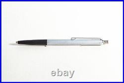 1978 Montblanc 492 Matte Black & Silver Agfa Graevert Printing Ballpoint Pen