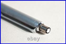 1978 Montblanc 492 Matte Black & Silver Agfa Graevert Printing Ballpoint Pen