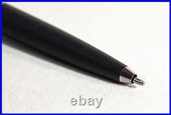 1978 Montblanc 492 Matte Black & Silver Agfa Graevert Printing Ballpoint Pen