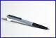 1979 Montblanc 492 Caressa Ballpoint Pen Matte Black & Silver Special Clip