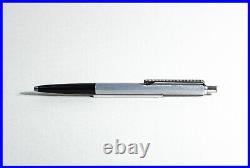 1979 Montblanc 492 Caressa Ballpoint Pen Matte Black & Silver Special Clip