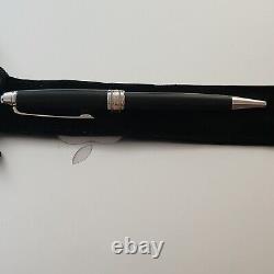 2016 Montblanc Ultra Black Meisterstuck Matte 114829 Ball Point Classic Pen Rare