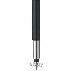 20 Pcs Parker Pen Vector Fountain Pen Matte Black Silver Clip With Fine Nib