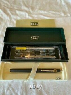 50 boxed MUST GO! Vintage Cross Century Matt Black Ballpoint Pens (NEW)