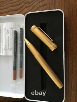 ACME Studio Limited Edition Midas Flat Top Roller Ball Pen Lesley Bailey NEW