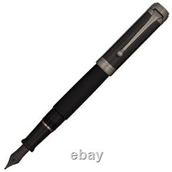 AURORA Fountain Pen TALENTUM Matte Black BT 14K Fine Point F