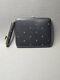 Antique Edwardian Matte Black Gunmetal & Turquoise Studded Case & Propelling Pen