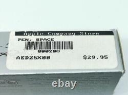 Apple Original fisher SPACE PEN Matte Black Cap type Ballpoint Pen wz/Box Rare