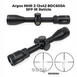 Athlon Argos HMR 2-12×42 BDC600A SFP MOA AirRifle Riflescope and Pen Bundle