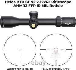Athlon Helos BTR GEN2 2-12×42 AHMR2 FFP IR MIL Reticle with Lens Cleaning Pen