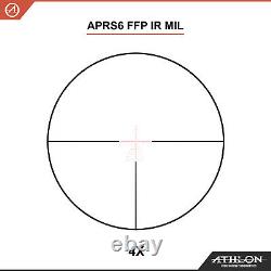 Athlon Helos BTR GEN2 4-20x50 Riflescope APRS6 FFP IR MIL w Cleaning Pen Bundle