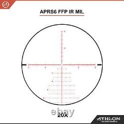 Athlon Helos BTR GEN2 4-20x50 Riflescope APRS6 FFP IR MIL w Cleaning Pen Bundle