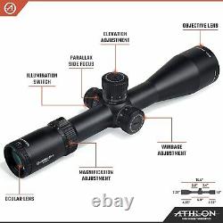 Athlon Helos BTR GEN2 6-24x56 Riflescope APLR6 FFP IR MOA with Lens Cleaning Pen