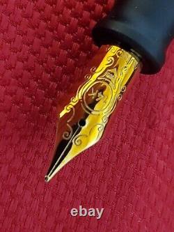 Aurora 88 Matt black 14k M Fountain Pen