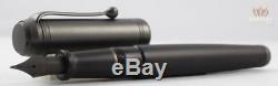 Aurora Talentum Matte Black With Metal Cap Fountain Pen Gorgeous And Attractive
