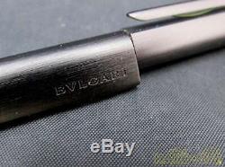BVLGARI Ballpoint pen Twist type Stationery Matte black Goods