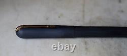 Beautiful Pen Fountain LAMY Imporium Lacquer Black Matt Gold Solid 18 Carat