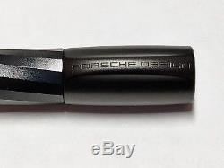 Beautiful Porsche Design Writing Tool Matte Black Twist Shake Ballpoint Pen