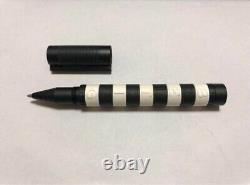 Breitling Original Ballpoint Pen Matte Black White Unused with Box Auth JPN F/S