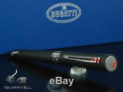 Bugatti Pur Sang Duotone Ballpoint pen, Ruthenium, Matt Black, Limited Edition