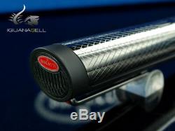 Bugatti Pur Sang Duotone Rollerball pen, Ruthenium trim, Matt Black, Limited Ed