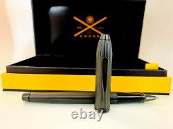 CROSS Townsend Rollerball Pen in Matte Black PVD Accents New in box AT0045-60