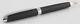 Caran D'ache Leman Matte Black With Silver Trim Ball Point Pen New Model Design