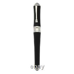 Chopard 95013-0320 Imperiale Black Rubber Matt 5.6 Ballpoint Pen withCap