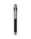 Colibri Ascari Fountain Pen Matte Black Rubber Lacquer and Chrome FP100T001