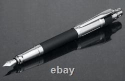 Colibri Ascari Fountain Pen Matte Black and Chrome FP100T001 new in box