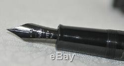 Conklin Mark Twain Matte Black Carbon Fiber Stealth EF Fountain Pen