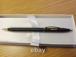 Cross Ballpoint pen Disney Club 33 Matte Black withBox Unused