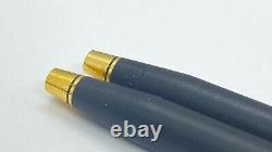 Cross Century Ballpoint Pen & Pencil Set, Matte Black, Pen Pouch, Made In USA