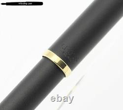 Cross Century II Cartridges Fountain Pen in Matte Black with gold plated M-nib