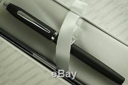 Cross Century II Cool Smooth Matte Black Barrel & Polished Trim Fountain Pen