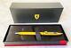 Cross Ferrari Matte Modena Yellow Lacquer Ballpoint Pen in Box FR0082-118
