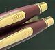 Cross Matte Burgundy & Gold Pen & 0.5mm Pencil Set? NOT PERSONALIZED