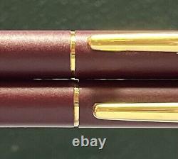 Cross Matte Burgundy & Gold Pen & 0.5mm Pencil Set? NOT PERSONALIZED