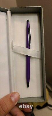 Cross Prototype! Century Colors Purple And Matte Black Pen! Only 5 Made