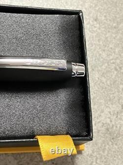 Cross Single Color Ballpoint Pen with Box, Matte Black, Silver #83192b
