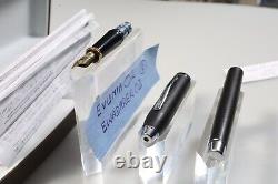 Cross Thousand Fountain Pen, Black Matte, CT, box, nice, Look