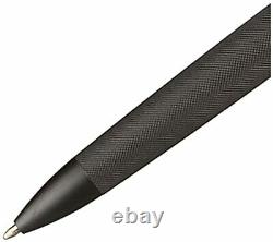 Cross Townsend Black Micro Knurled and Sandblasted Matte Black PVD withMatte Bl