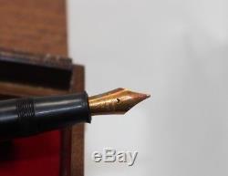 Dani Banei Limited Edition BAMBOO Matte Black URUSHI Fountain Pen New 14K GK Nib