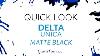 Delta Unica Matte Black Quick Look