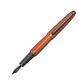 Diplomat Aero Matt Orange Fountain Pen with Black Trim, Medium Nib