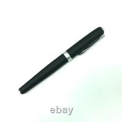 Diplomat Excellence A2 Lapis Black Matt Chrome Fountain Pen Broad Nib Germany