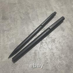 Discontinued PILOT Quattro Mechanical Pencil and Fountain Pen Matte Black Set