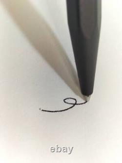 Discontinued Rare Caran D'Ache Eclidor Matte Black Gold Ballpoint Pen