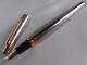 Dunhill AD2000 Fountain Pen 18K M Nib Steel Matte Finished GT